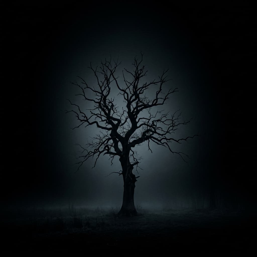 Losing your way in a dark, endless forest