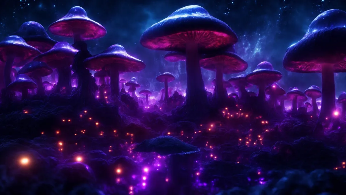 Dreaming of a Giant Mushroom City