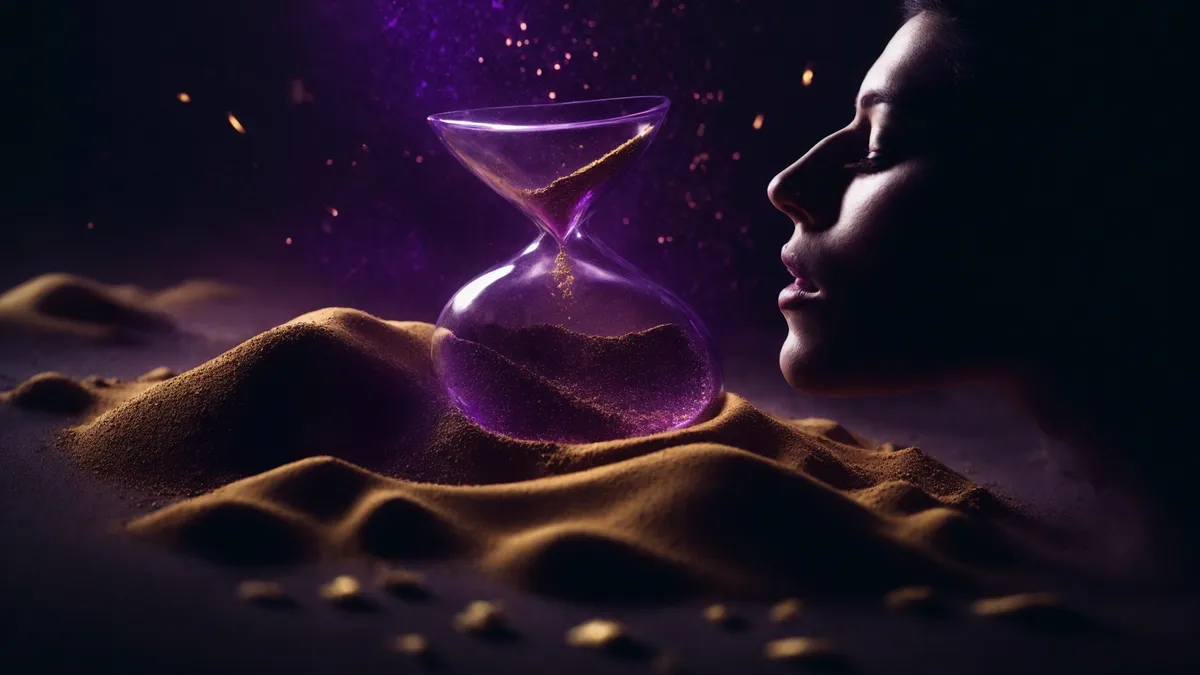 Dreaming of Swallowing Sand From an Hourglass