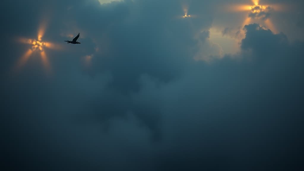 Flying high