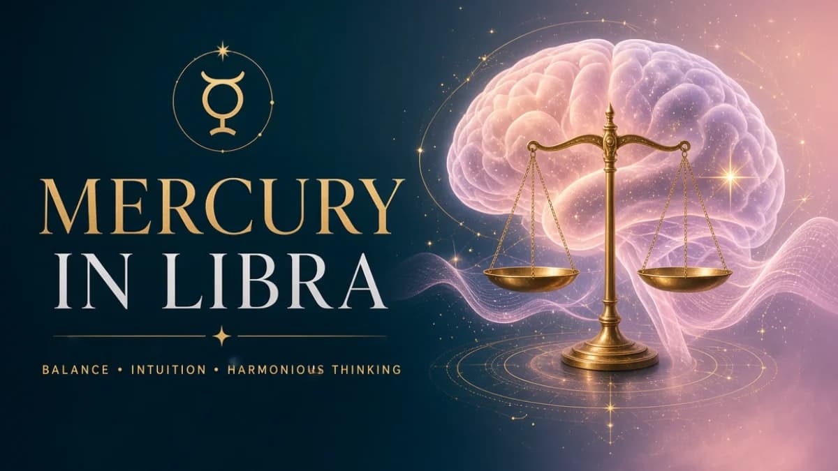 Mercury in Libra 2026: The Art of Diplomacy, Indecision, and Finding Mental Balance